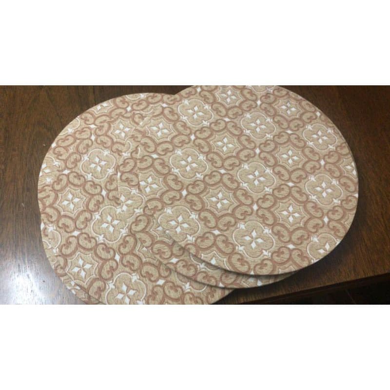 Sousplat em MDF forrado com estampas variadas 35 cm