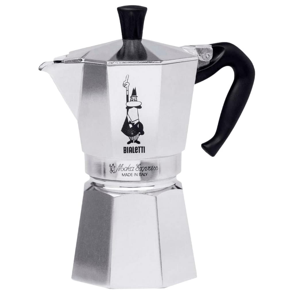 Cafeteira Italiana Bialetti Café Moka Express 6 Xícaras Original Made In Italy