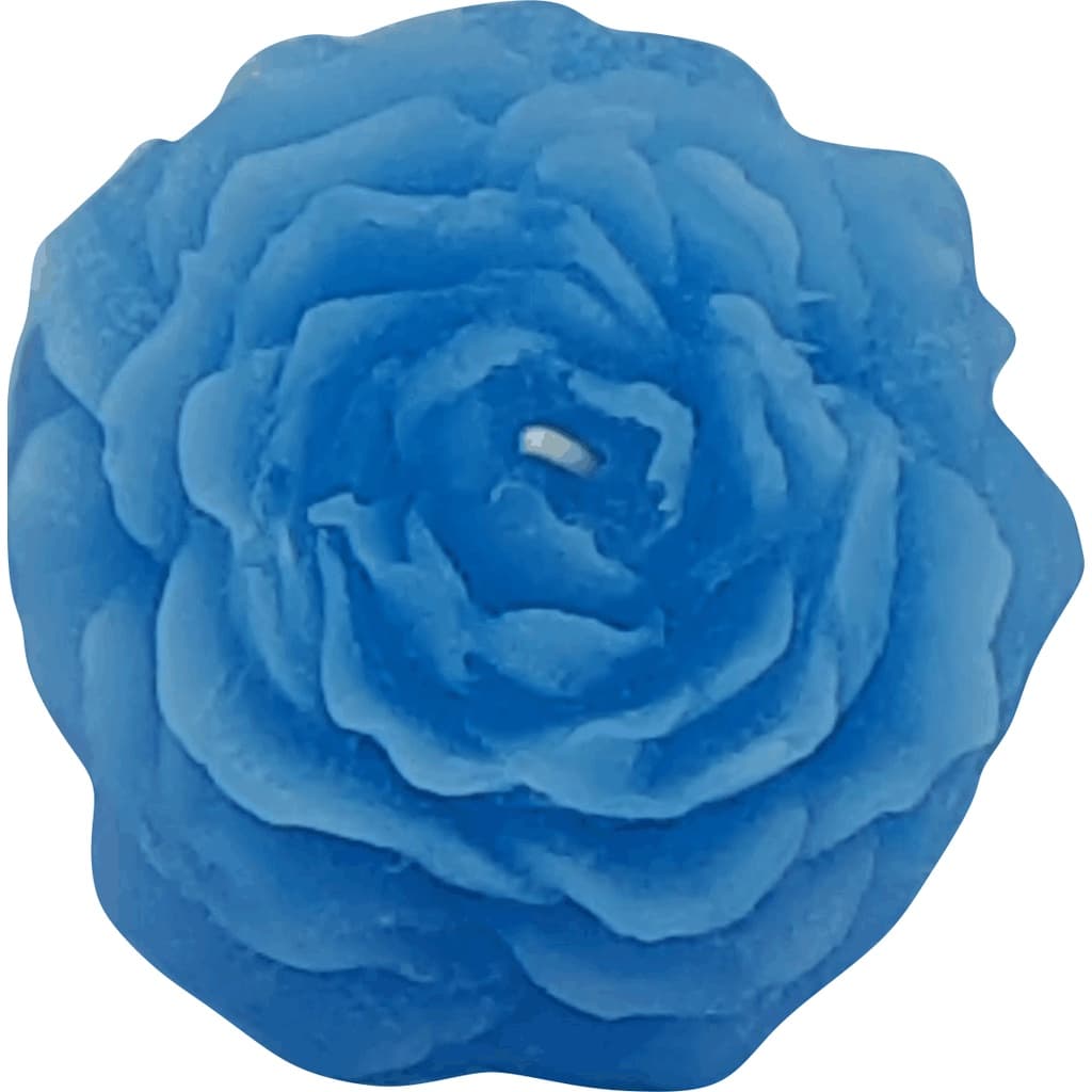 Velas Formato De Rosa azul Aromática a pronta entrega...