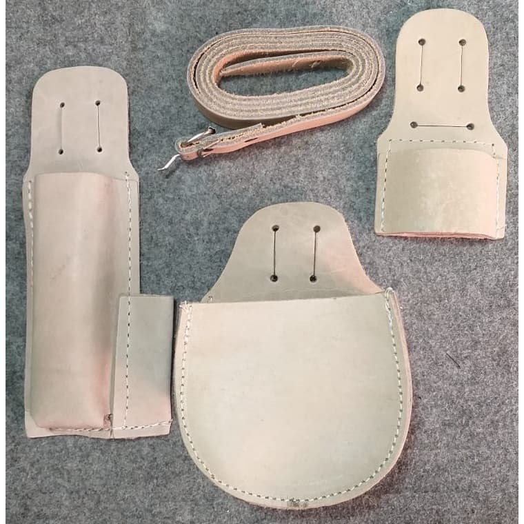 Cinto Arriata Carpinteiro 3 bolsas portra ferramentas Couro Qualidade Garantida