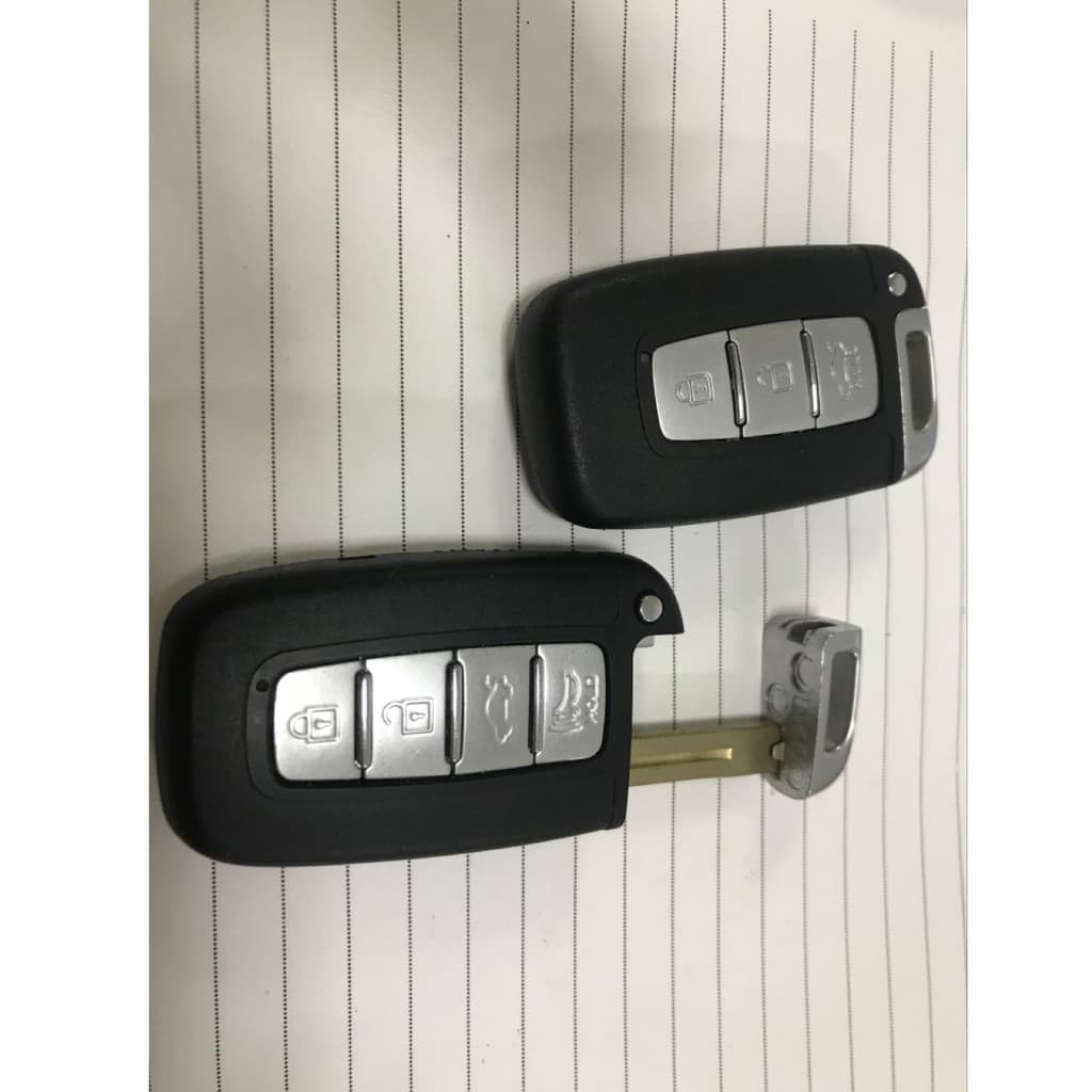Exato Escudo De Chave Inteligente HYUNDAI E KIA 3/4 Botão Para Substituir O Estilo Antigo ELANTRA TUCSON SONATA SCUTA Ca
