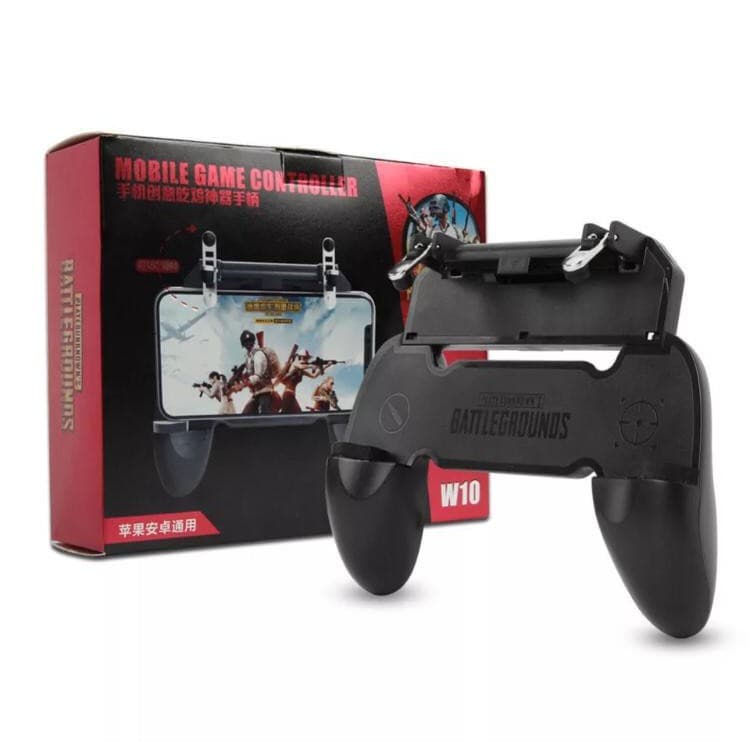Game Pad W10 free fire Joystick Gatilho L1r1 Para Celular