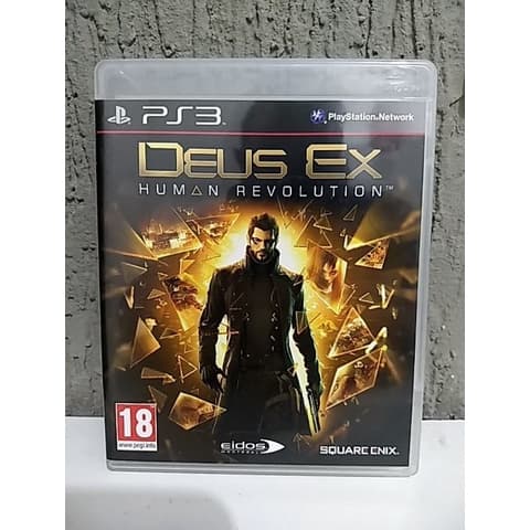 Jogo Mídia Física Deus Ex Ps3 Play 3 Original ok