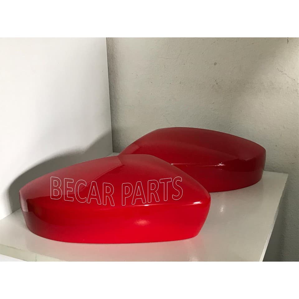 Par Capa Retrovisor Gol Up Saveiro Vermelho Flash Nova!!!