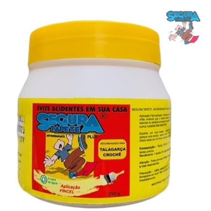 Antiderrapante para  Tapetes Frufru e Tufting  Talagarça Segura Tapete ® 250g Aroma de Tutti-Frutti