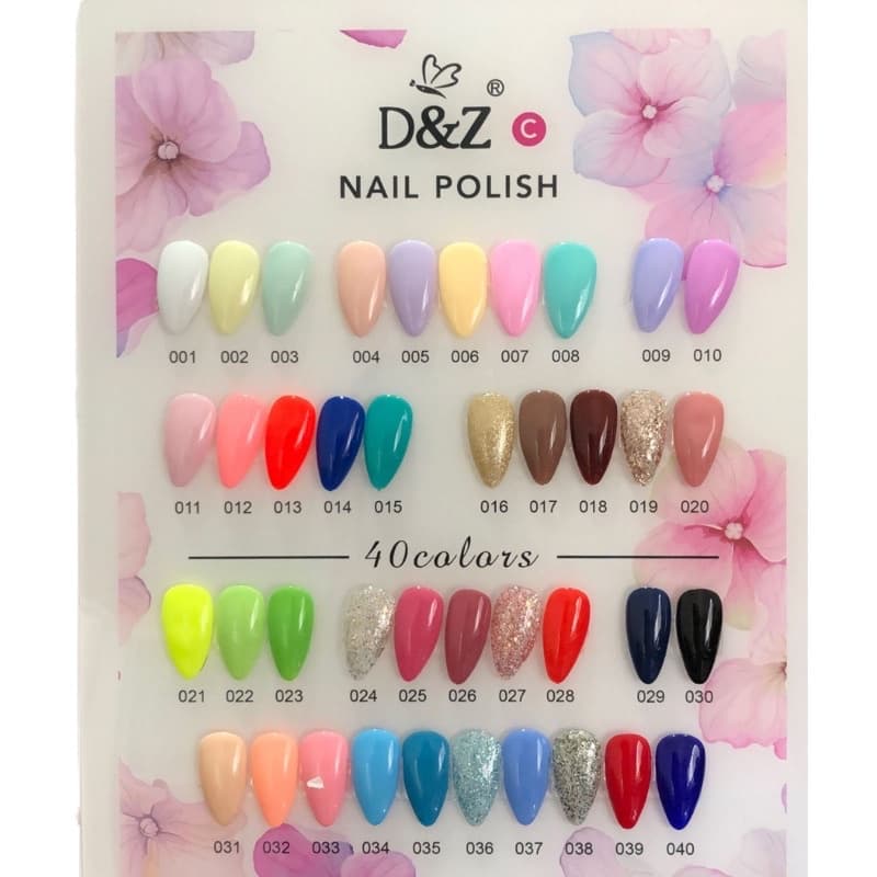Esmalte em Gel DeZ Led/Uv 7,5 ml Secagem em Cabine Gel Polish Unhas Coleção C