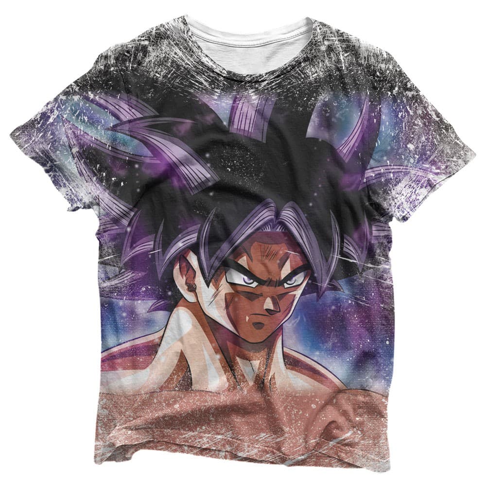 Camisa Migato Goku 4K - Camisas Dragon Ball Super Estampa Total