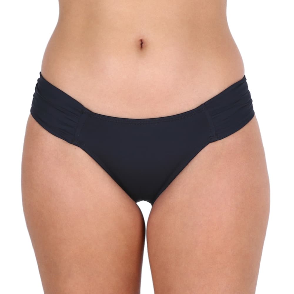 Calcinha de biquíni avulsa drapeada borboleta lateral larga tanga franzida moda praia proteção UV+50