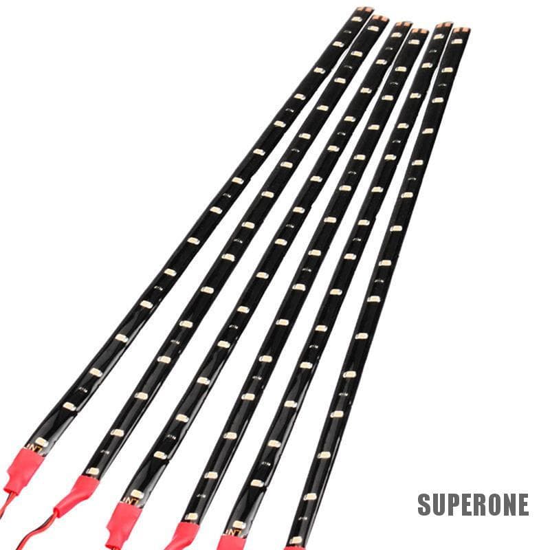 [SUPERONE] 6 Pcs À Prova D'água 12V Motor LED Tira Luz Inferior Para Carro