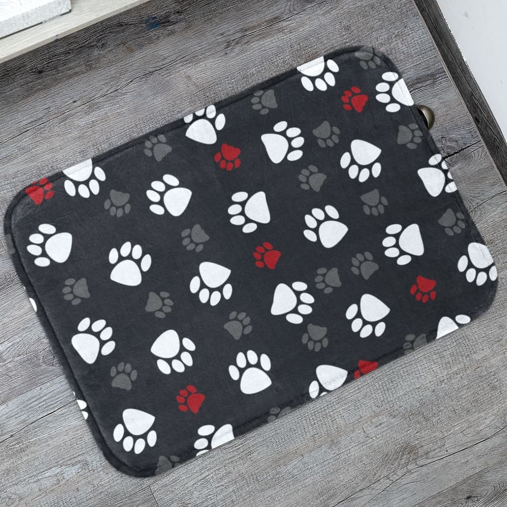 Tapete Pet Decorativo p/ Comedouro 55X35