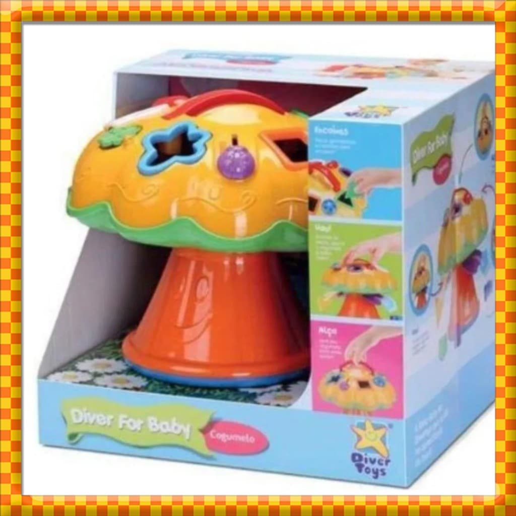 Diver For Baby Cogumelo Pedagógico Divertoys