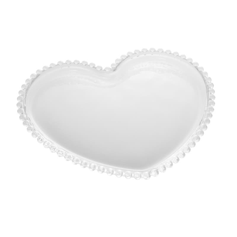 Prato de Sobremesa Pearl Heart