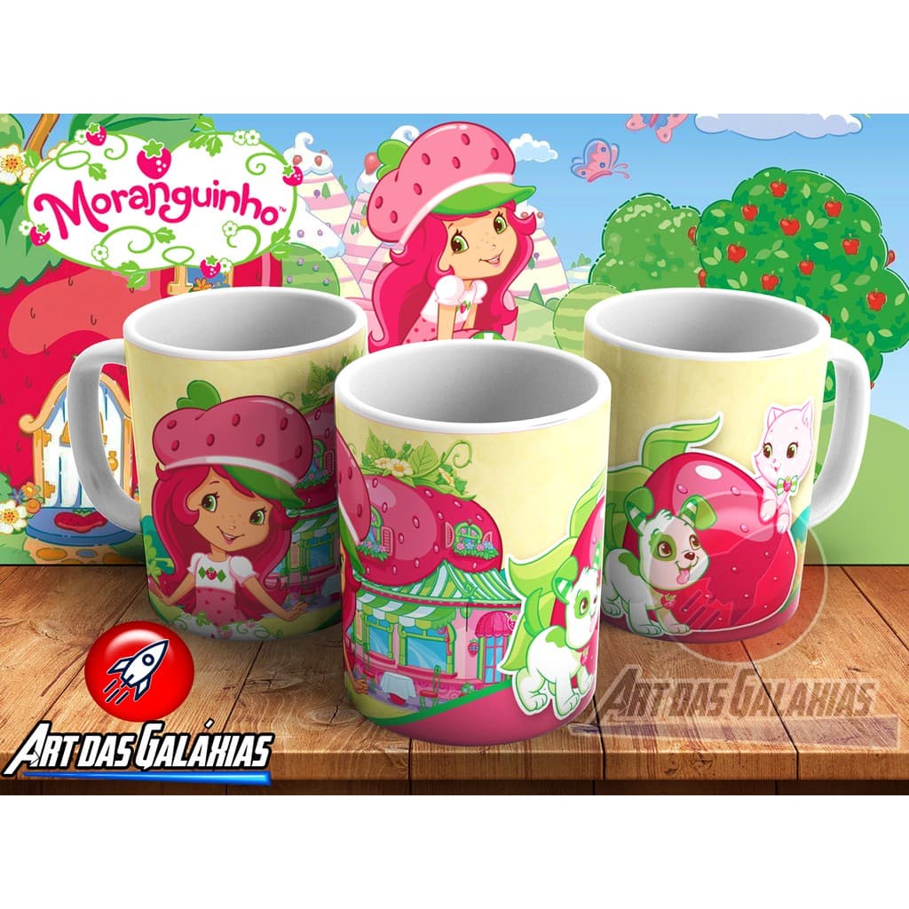 Caneca Cerâmica Moranguinho Modelo 2