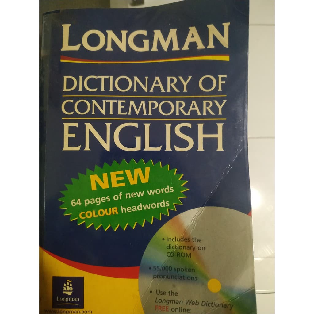 Dicionário Inglês - Inglês - Dictionary of Contemporary English