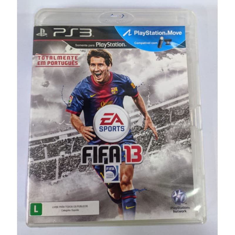 FIFA 13 PS3 mídia física , a pronta entrega