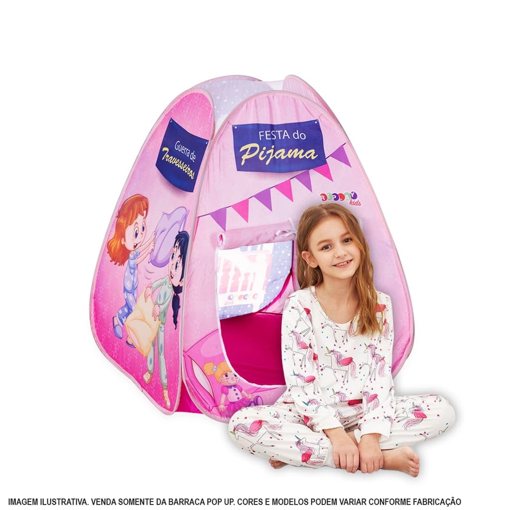 Barraca Infantil Pop up Festa do Pijama - Replay Kids