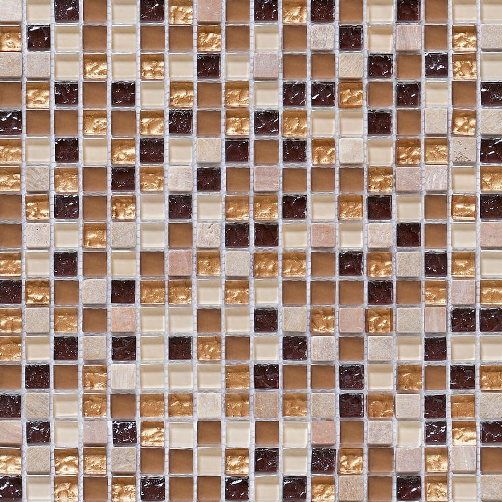 Papel de Parede Adesivo Pastilha em Tons de Marrom Cozinha Banheiro Lavanderia Decoração Detalhes