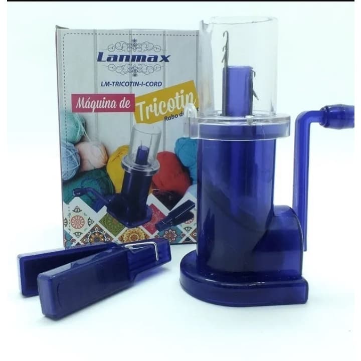 Maquina De Trico tear desenho i-cord manivela