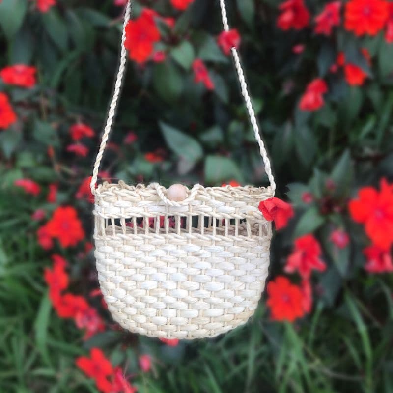 Bolsa Palha De Milho Com Alça Grande (Bolsa Palha Milho Infantil Verão 2022