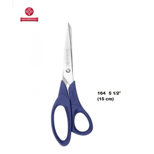Tesoura Mundial Hobby 164 N 5 1/2 - 15,0 cm Easy Cut Escritório e Uso Doméstico