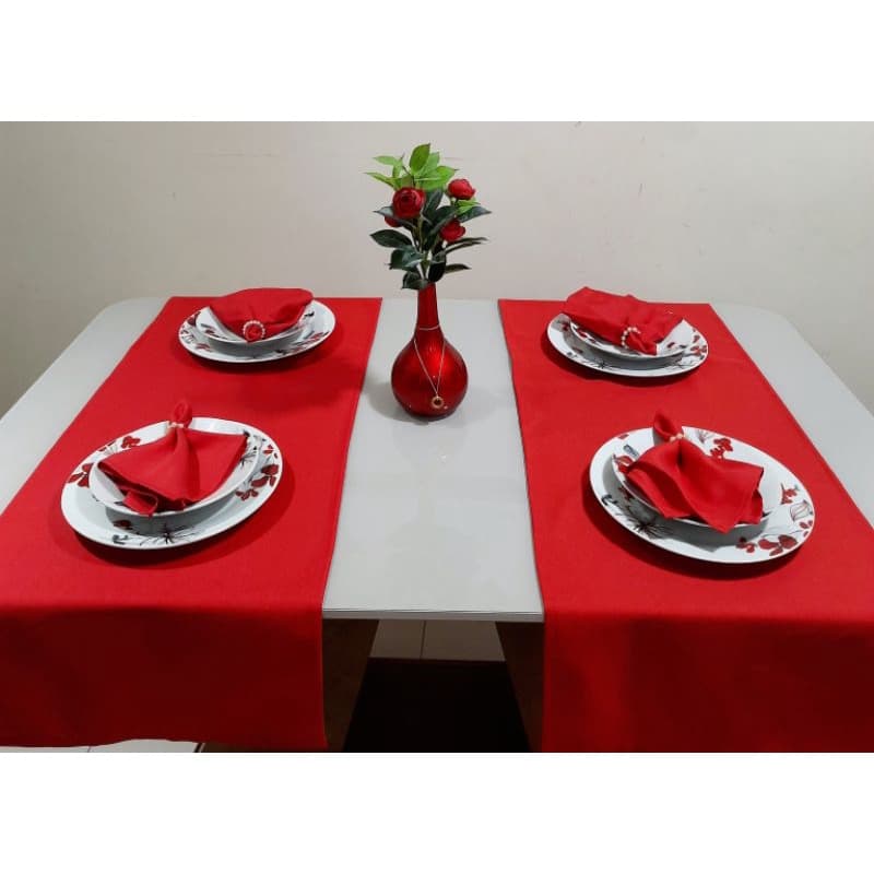 Caminho/ Trilho de mesa 1.40X0.40 Oxford 1 unidade Liso