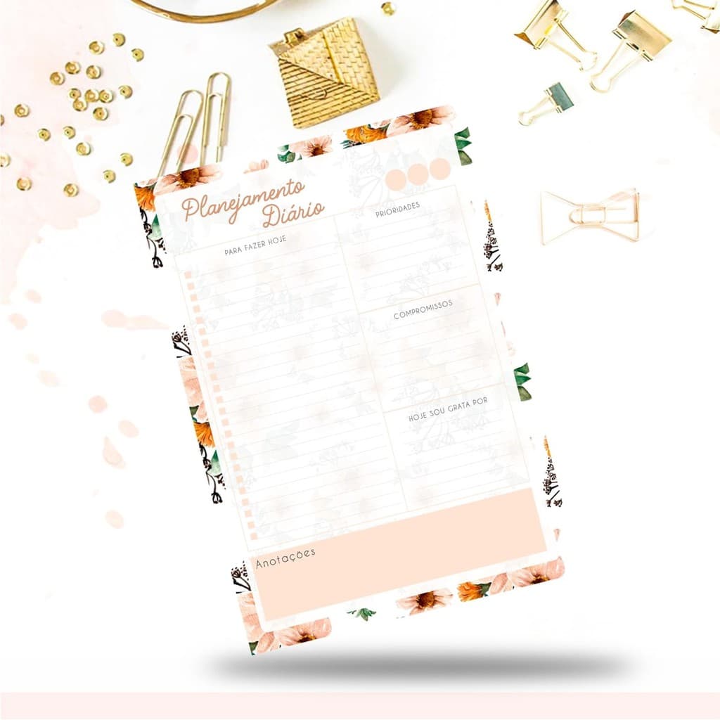 Desk Planner destacável | Planner