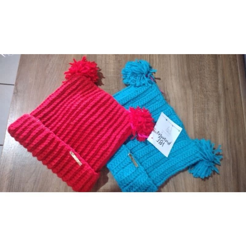 Gorro Infantil PomPom kids De Crochê / Quente Para Inverno / Meninos / Meninas /  Touca / crochet