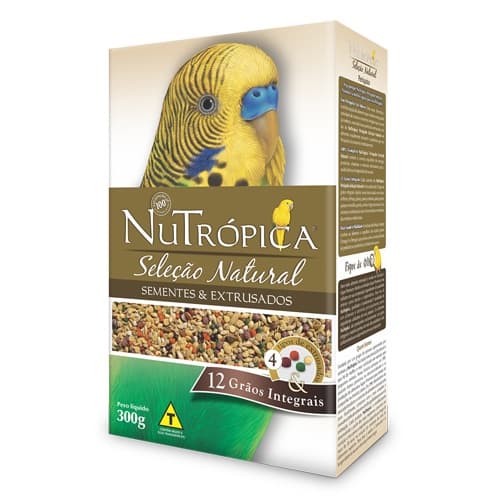 Ração Nutrópica Seleção Natural para Periquitos - 300g