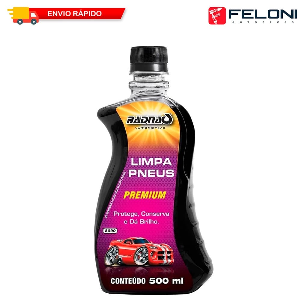 Limpa Pneus Premium Radnaq - Pretinho