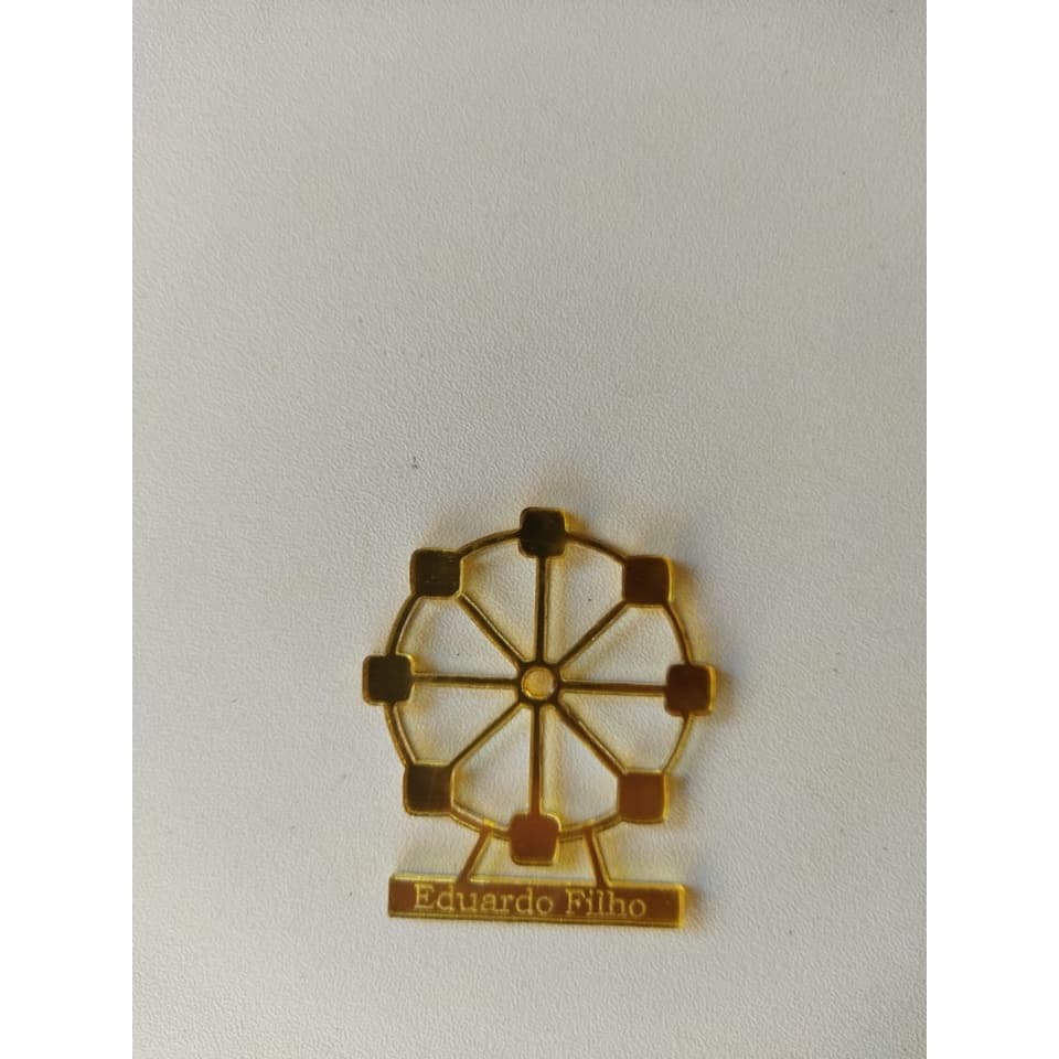 Aplique Em Acrilic Tema Circo