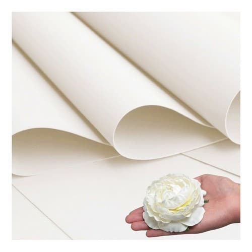 FOAMIRAN 30x35CM 0.7MM  ( 10 FOLHAS  BRANCA)