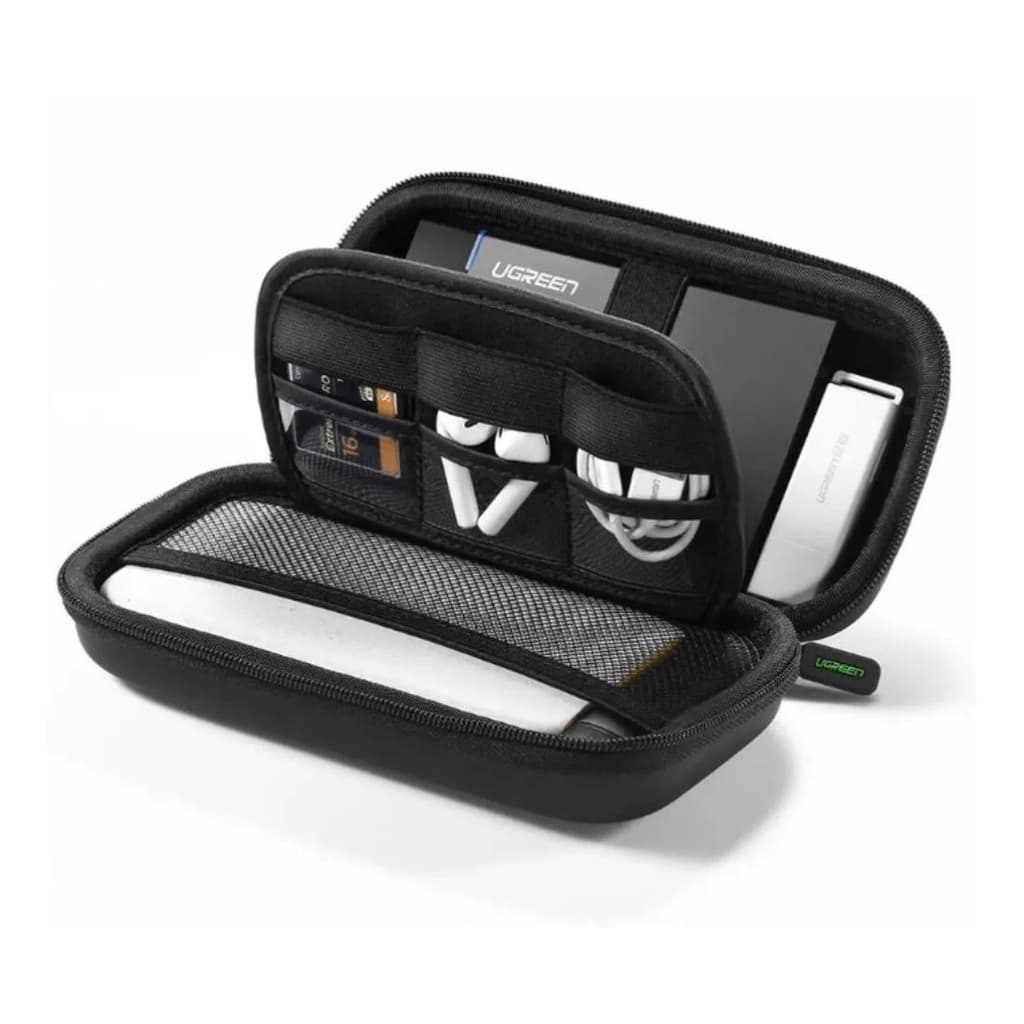 Ugreen  - Case Hd Externo 2.5 Preta Big 17 X 9 X 5 Cm 50274