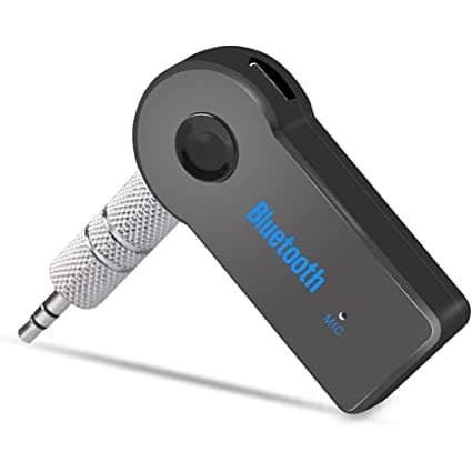 Adaptador Receptor Bluetooth P2 Som Carro Áudio Com Bateria ws