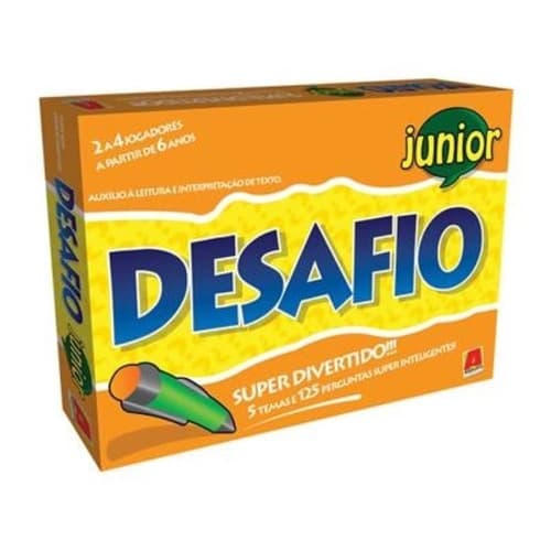 Jogo De Tabuleiro Desafio Júnior Algazarra