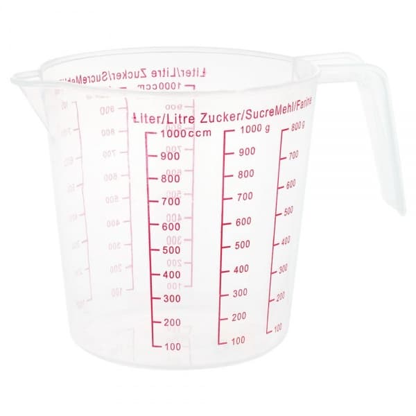 Jarra Medidora de Plástico 1,2 Litros - Clink