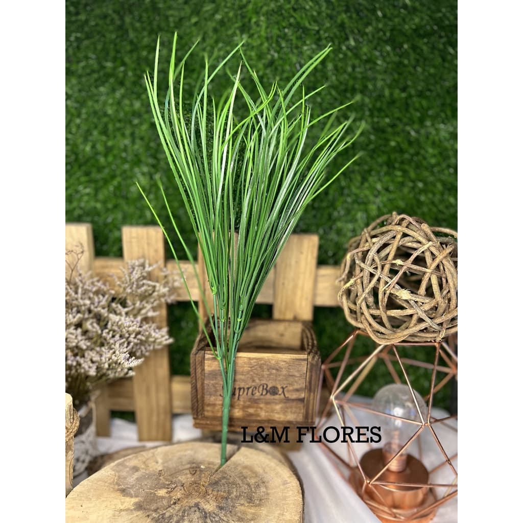 Buquê de Capim artificial com 6 galhos ideal para complemento de arranjos e decoração casamento, casa, festas