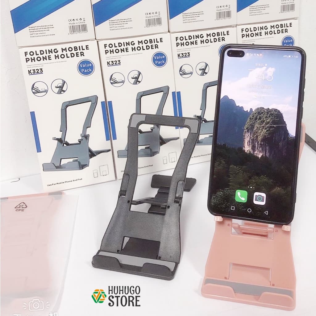 Suporte para Celular de mesa Universal e Tablet Ajustavel Ipad Video Aulas Tablet Articulado Lindos2021-Estoque Brasi