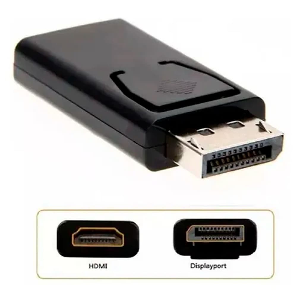 Adaptador Conversor Cabo Displayport Fca-dp3 Para Hdmi Femea