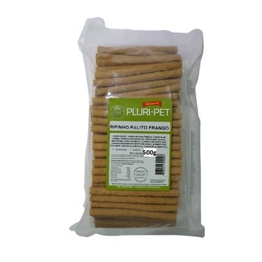 Bifinho Macio Palito - PLURI-PET - Sabor Frango - 500g