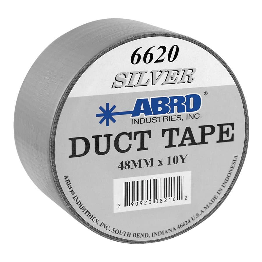 Fita Silver Duct Tape Multiuso 48mm X 10m Cinza Fixação Forte Abro