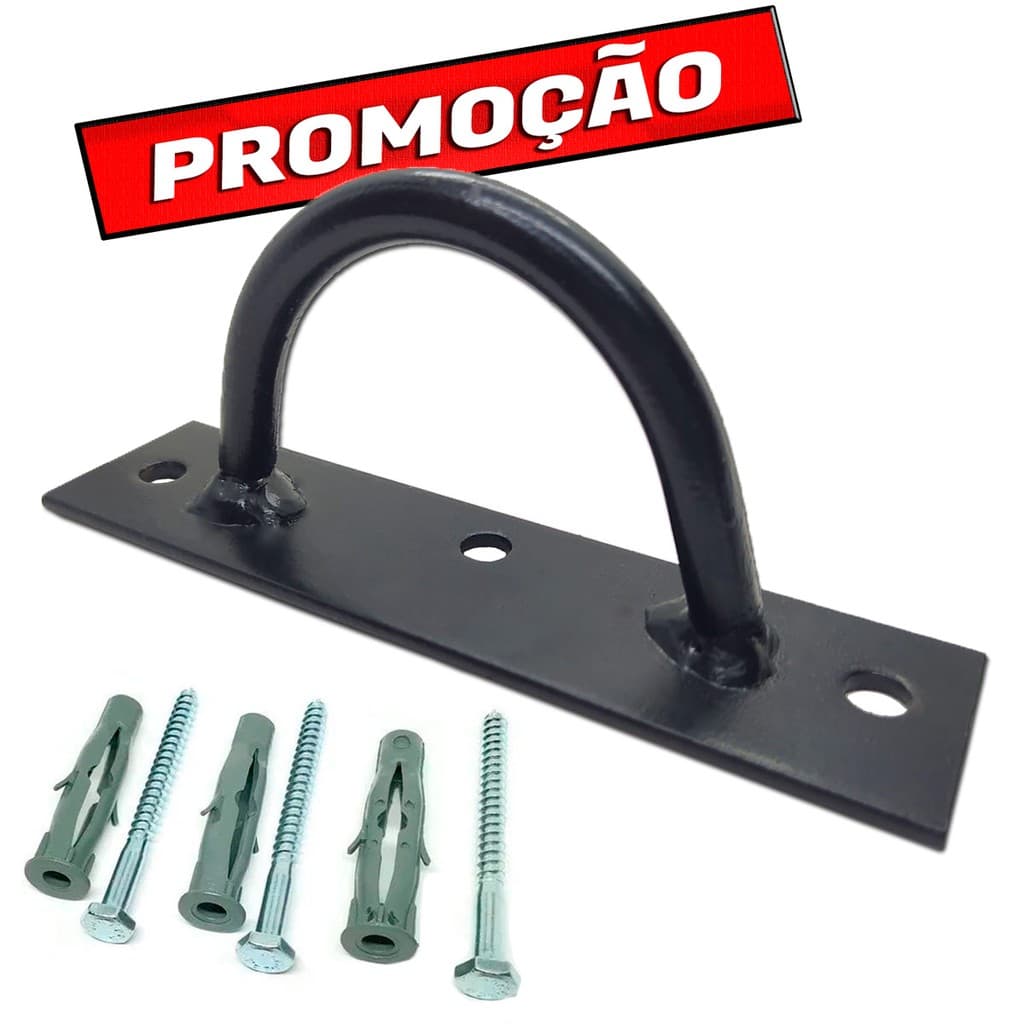 Suporte de Parede Trx Simples Para Academia Pilates Yoga