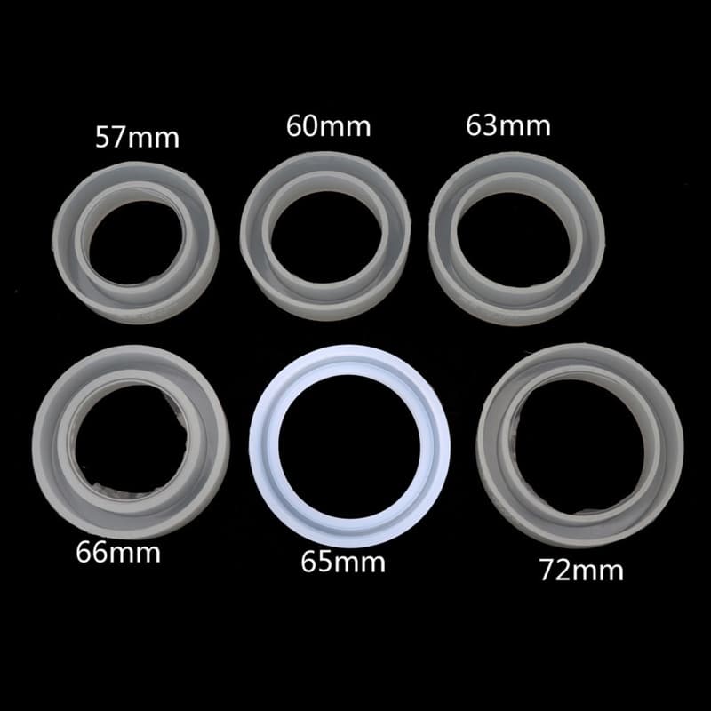 Moldes Resina Para Pulseira QUICKR , Molde Silicone Joias , 6 Tamanhos , Ferramenta Artesanato Faça Voc