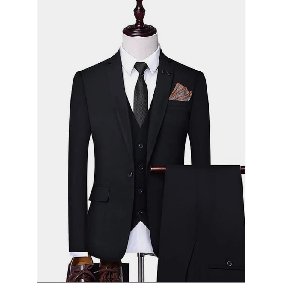 Terno Masculino Slim Fit Corte Italiano Tecido Oxford Premium