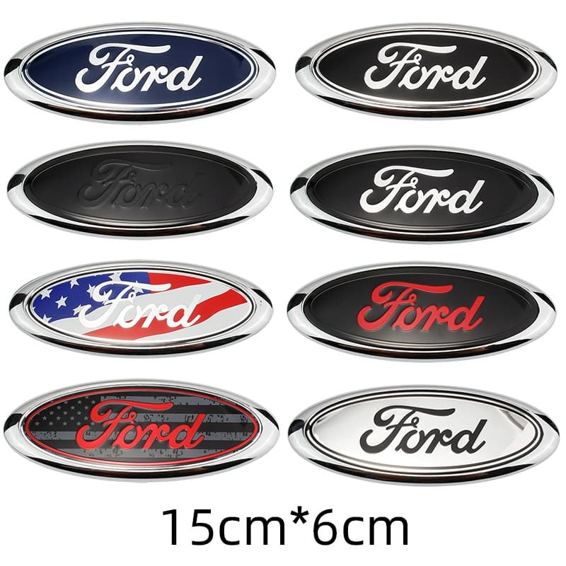15CM * 6 FORD Velho Mondeo Etiqueta Dianteira Traseira Autocolante Foco Carnaval Logotipo Da Cauda Do