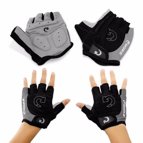 Luva Esporte Meio Dedo Para Bicicleta Com Gel Super Confortável Bike Luck