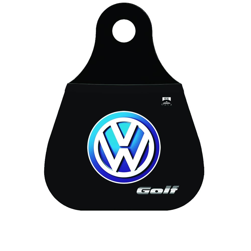 Lixinho lixeira lixo para cambio de carro Volkswagen Logo Azul Golf