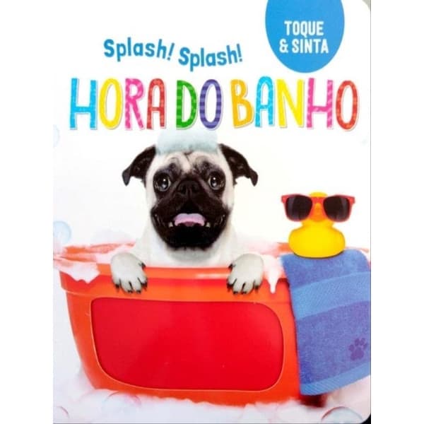 Livro Toque E Sinta Vamos La - Hora Do Banho