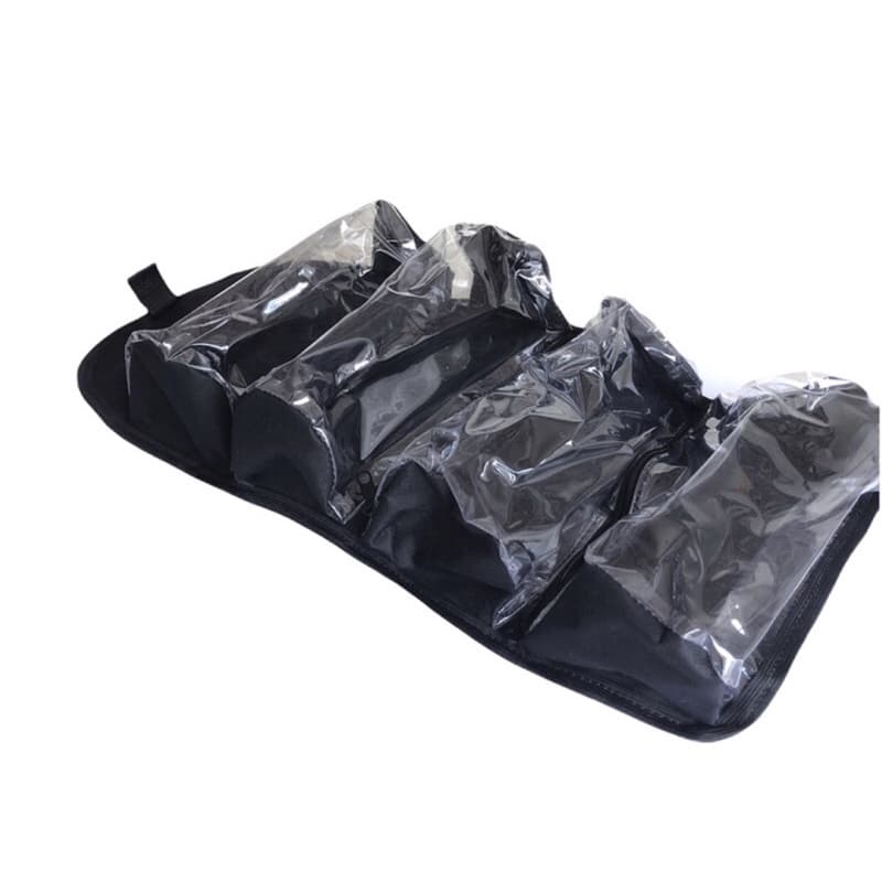 Necessaire multifuncional ORGANIZADORA PRETA para maquiagem - roupa - viagem