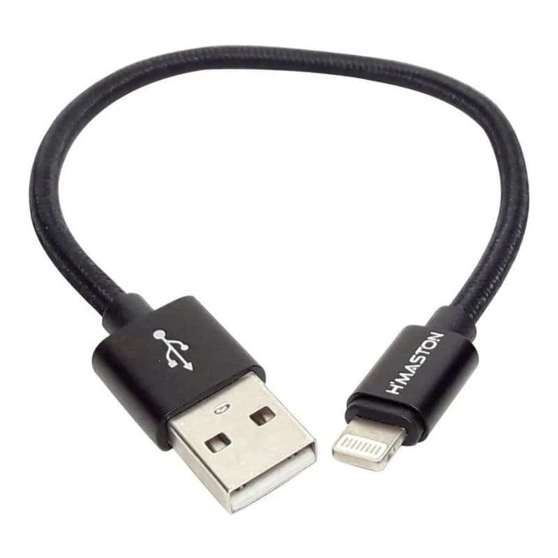Cabo Pequeno Curto Iph 15 Centímetros USB 2.0 Para Power Bank Universal Carga Dados