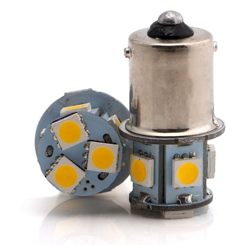 1156 monopolar BA15S (seta LED) luz, lâmpada para moto, carro, barco, 1 um polo